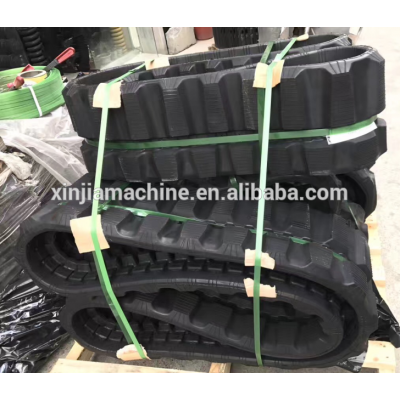 China mini digger tracks rubber track